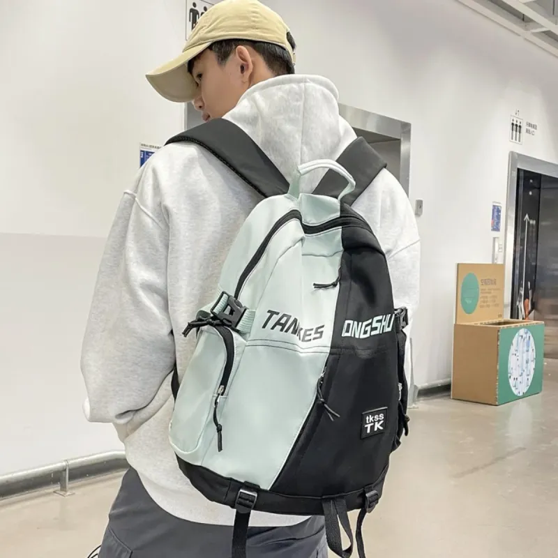 Kaka Tree Nylon Backpack Unisex Multicolor-8