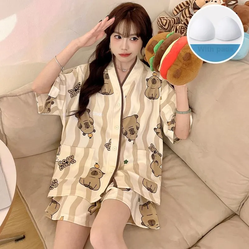 Sleeping Beauty Pajama Set Women's Multicolor-2