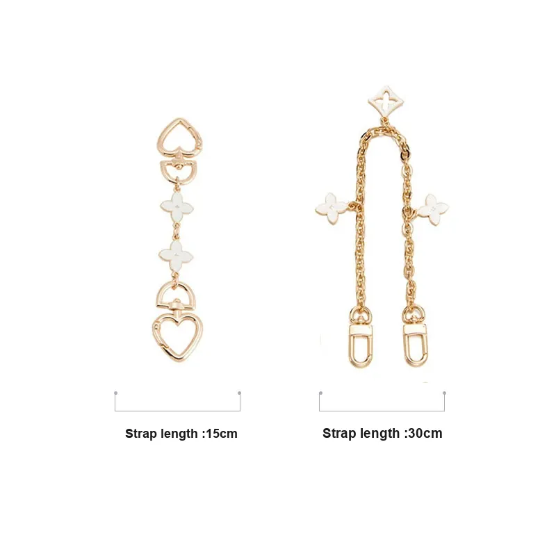 Jingxi Alloy Bag Strap Women's Gold Tone-1