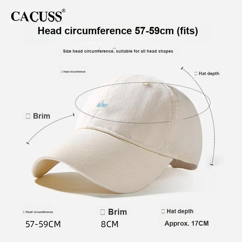 CACUSS Junior Cotton Baseball Caps Unisex-12