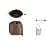Brown Bucket Bag Exclusive Liner[Compatibility 14]