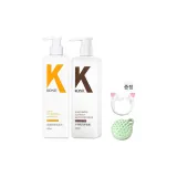 가벼움 오일 컨트롤 500ml + 수분 공급 광택 헤어 컨디셔너 500ml