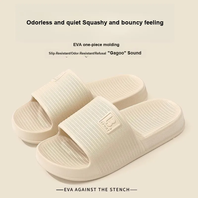 Foot Recreation Slip Resistant Slippers For Couples, Home Indoor Use, Bathing, Breathable Slippers For Men And Women's-1