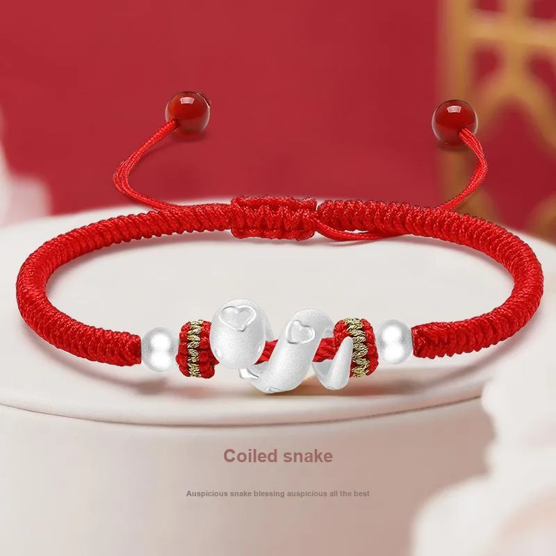 YASHENGZHUBAO Pure Silver Bracelets Unisex-9