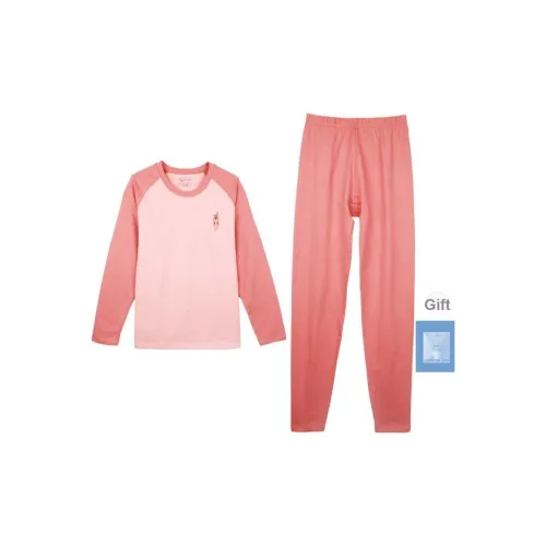 Cotton Gene Термический Комплект Женская Сумка для покупок Темный Боб Розовый