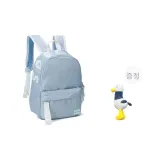 씨 솔트 블루 라지 (메인 포켓 14-인치 노트북 수납 가능) + 응원 오리 참장식