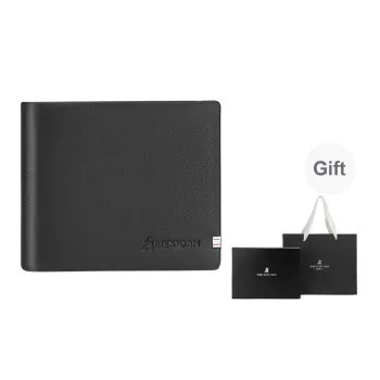 MEXICAN Cow Leather Wallet Regular Men's Black
