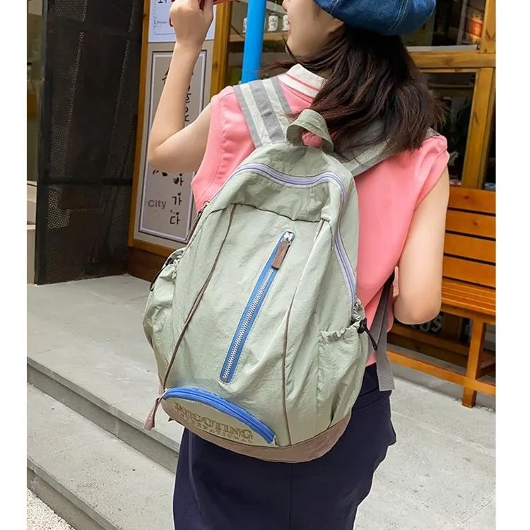 Worm's Home Nylon Backpack Regular Unisex Multicolor-1