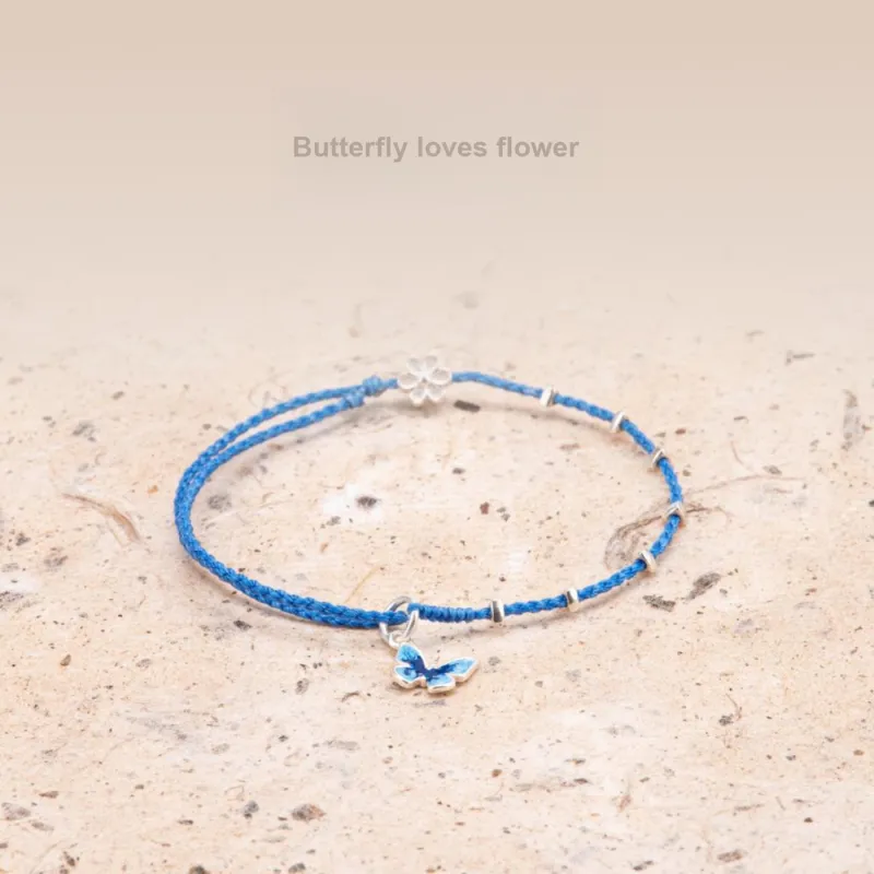 Listen To The Flowers Bloom Polyester Bracelets Unisex-1