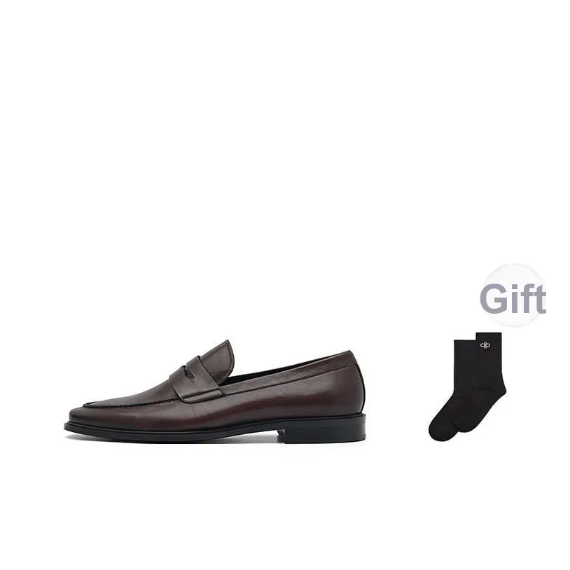 PEDRO Dress Shoes Men's Low top Black/Dark Umber