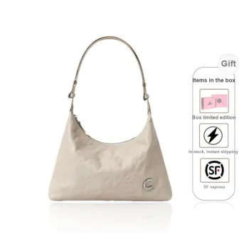 CASSILE Vegetable Tanned Top Grain Cow Leather Shoulder Bag Regular Women's Tallow White Jade