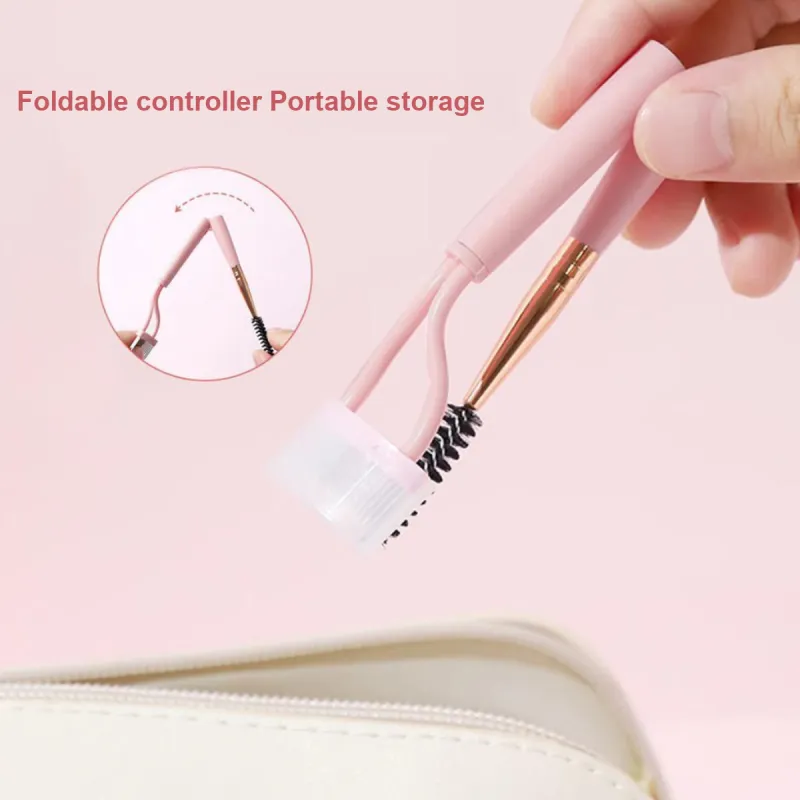 LMLTOP More Curved Stretch Small Steel Comb Eyelash Curlers Curling Long Lasting-4