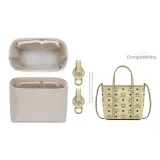 [Beige Exclusive]Beige Fleece Liner+Ecru Abrasion-Resistant Buckle *Comes with Metal Protective Ring