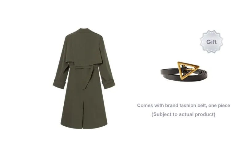 DIALOGUE Trench Coats Women's-3