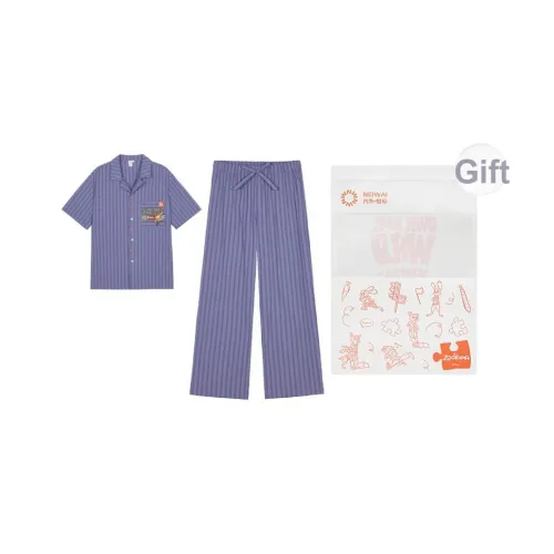 NEIWAI X Disney Пижамный комплект Мужской Умный Темно-синий