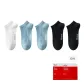 Black 2+Gray Blue 2+White