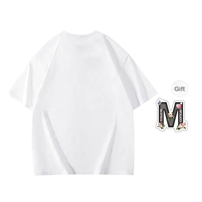Cotton shopping T Shirts Unisex-1