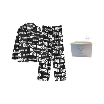 FOREVER 21 Pajama Set Men's Black