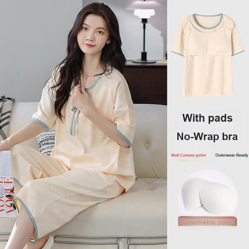 NOME Summer Pajama Set Women's Two Piece Set-6