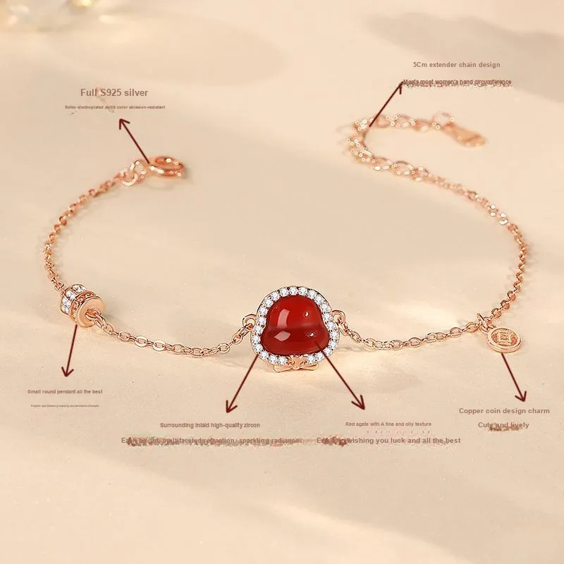 Eclater Agate Bracelets Women's-3