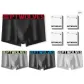 Box 4 Pack (White+Black Red+Light Gray Yellow+Dark Gray Blue)