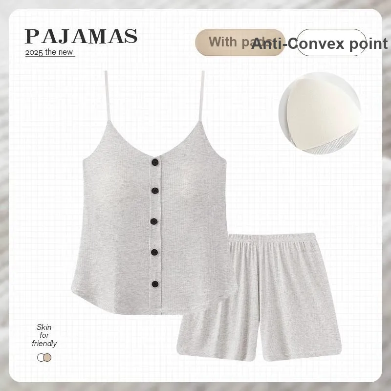 O'MESIK Pajama Set Women's Gray-1