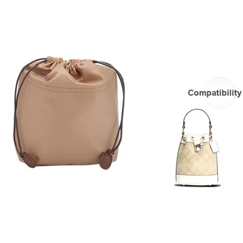 Luxury Care Artisan Workshop Нейлоновая сумка Аксессуар Женский Бежевый Коричневый