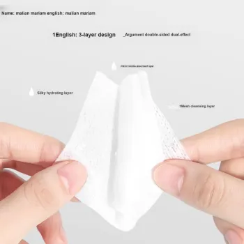Malian Double Sided Double Effect Thickened Makeup Cotton Makeup Remover Facial Toner Dedicated 200 Tablets