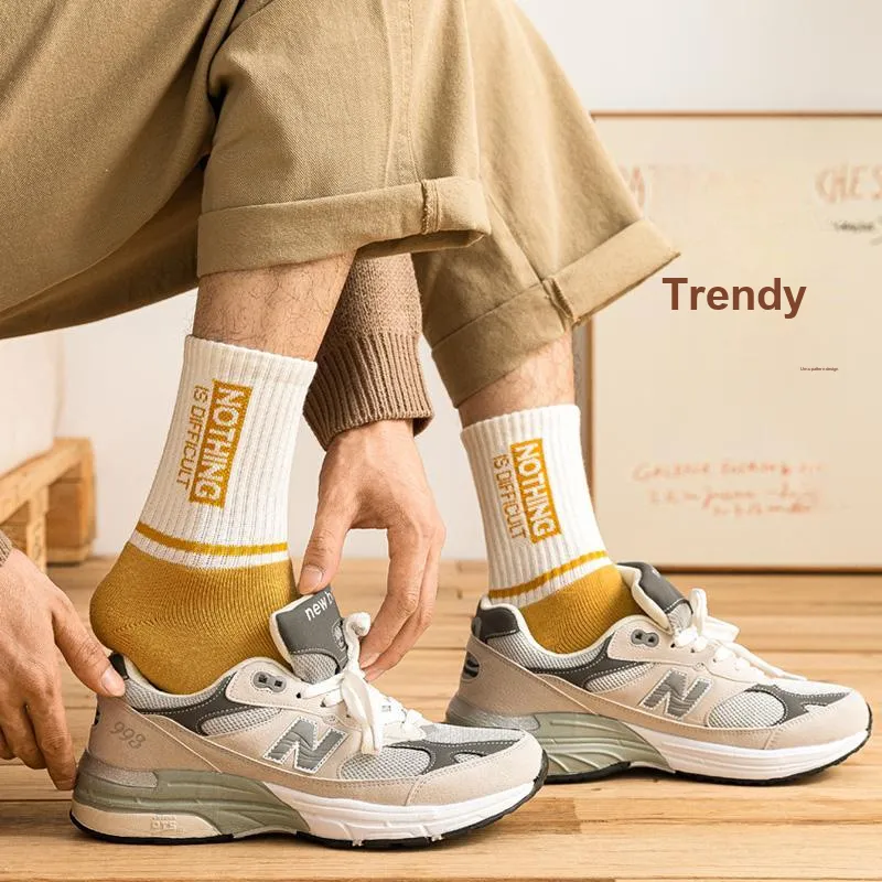 SOIE Mid Calf Socks Men's Combo Set-43