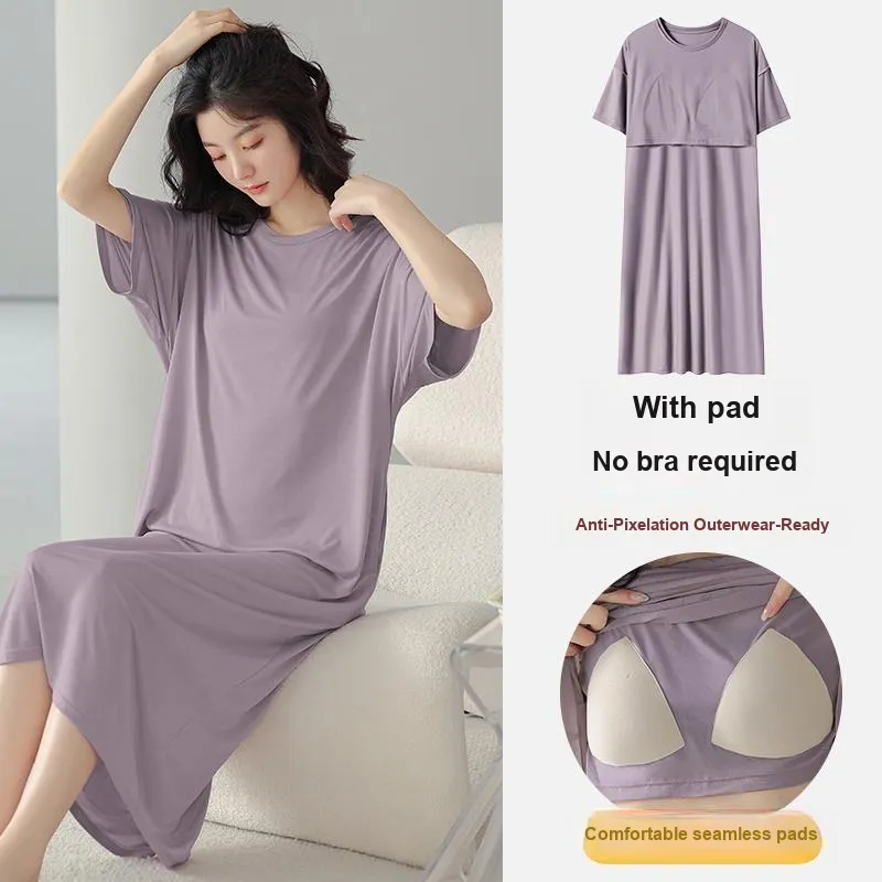 MADALLO Nightgown Women's Violet-1