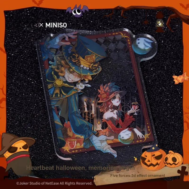 MINISO x Identity V Halloween Theme, Desktop 3D Effect Decorative Item Acrylic Stands-6