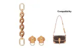 [Original Shoulder Strap]Extender Chain 17cm*Includes Abrasion-Resistant Buckle