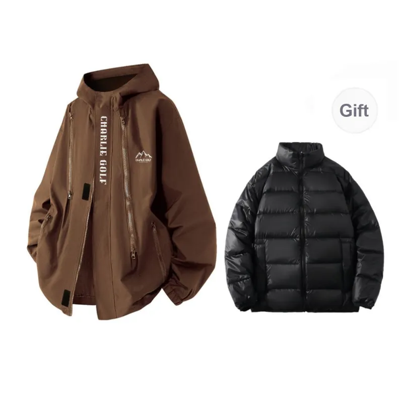 CHARLIE GOLF Windbreaker Jacket Unisex-28