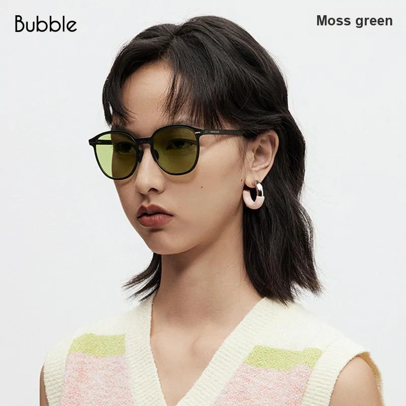 BUBBLE Metal Square Sunglasses Unisex-2