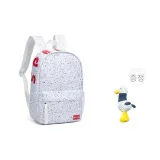 스카이 풀 오브 별 라지 사이즈 (메인 포켓 14-인치 컴퓨터 수납 가능) + 응원 오리 참장식