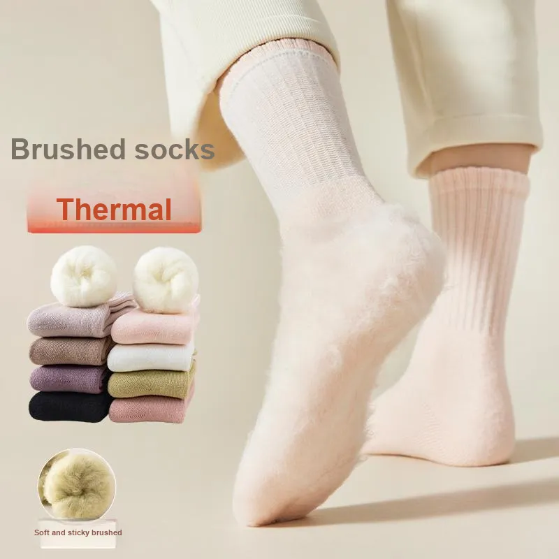 MIIOW Mid Calf Socks Women's Combo Set-6