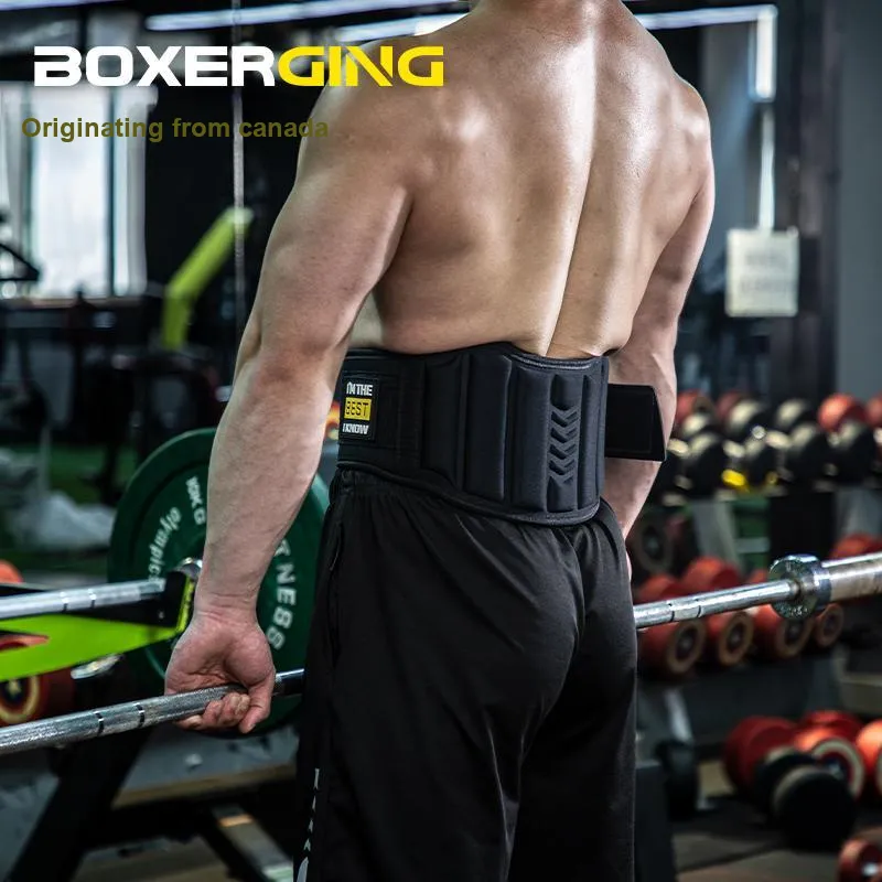 Competition Back Support Braces Fitness Protective Compression Polyester EVA Unisex-49