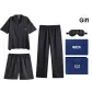 Black Three-Piece Set-Eye Mask