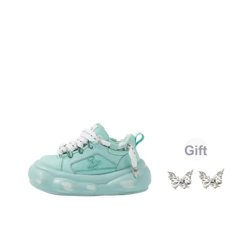 OmniPlanet Низкий Топ Casual 7 см Унисекс Light Зеленый