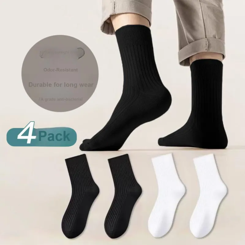 LoveEsteem Mid Calf Socks Men's 4 Pack-1