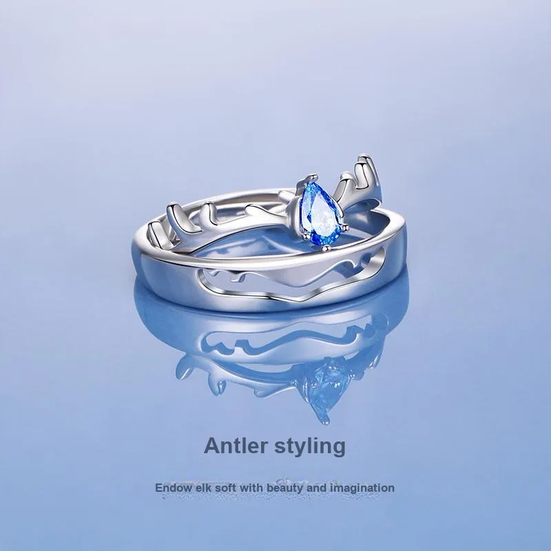 JITAIXIANG 925 Sterling Silver Rings Unisex-6