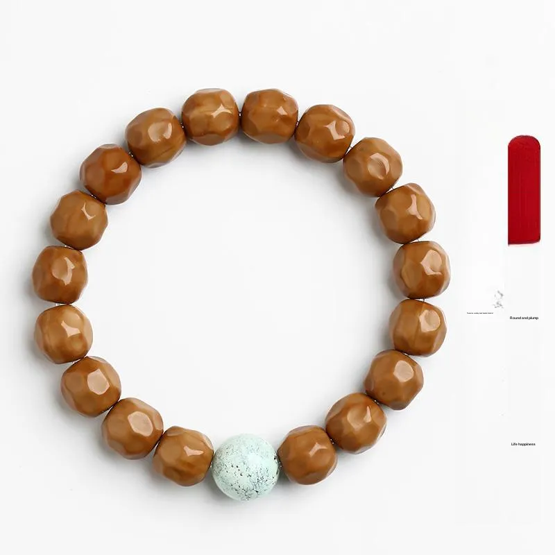 Phoenisess Monkey Head Walnut Bracelets Unisex-1