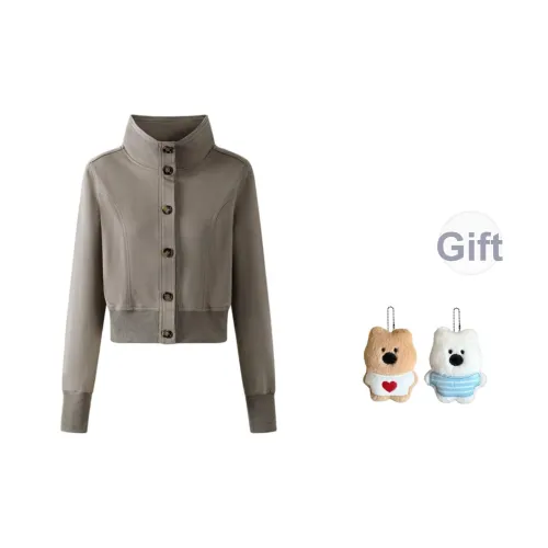 GHPC Серый Зеленый Женский Куртка