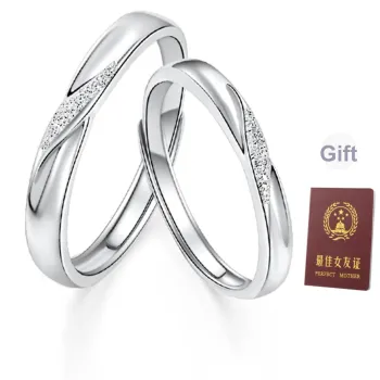 ZSY 999 Fine Silver Rings Unisex