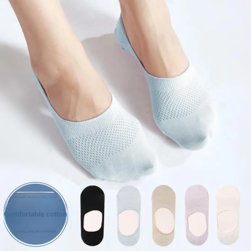 LoveEsteem No Show Socks Women's 5 Pack-4