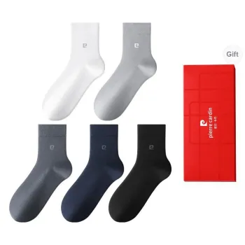 PIERRE CARDIN Mid Calf Socks Men's 5 Double Box