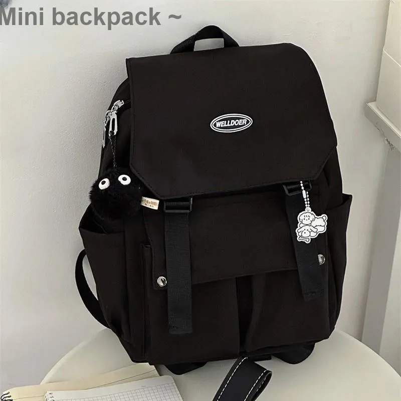 Versman Canvas Backpack Large Size Unisex Multicolor-4