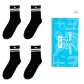 4 Pack (Black Double Stripes 4)