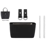 Black Felt Liner+1 Pair Abrasion-Resistant Buckle[Gold Protective Ring*2]