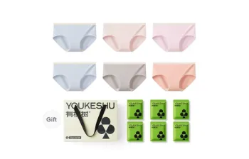 YOUKESHU Underpants Women's 6 Pack